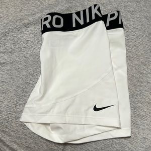 Nike White Spandex